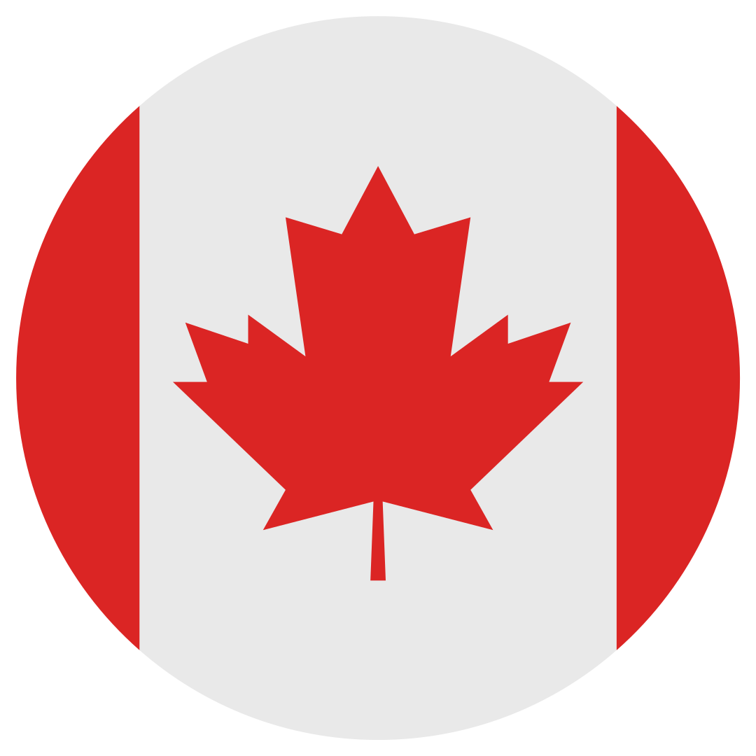 Graphic of a Canadian flag